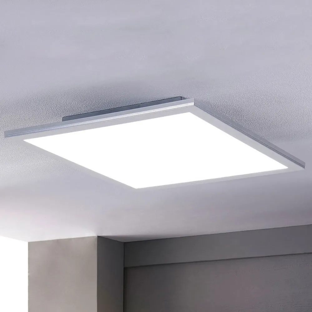 Lindby LED-panel Livel, CCT, 62 cm x 62 cm, fjernkontroll