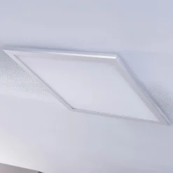 Lindby LED-panel Livel, CCT, 62 cm x 62 cm, fjernkontroll