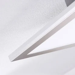 Lindby LED-panel Livel, sett med 2 stk, 4000 K, 80 x 30 cm, sølv| Butikkbelysning|Design- Og Hotellbelysning