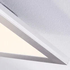 Lindby LED-panel Livel, sett med 2 stk, 4000 K, 40 x 40 cm, sølv Sale