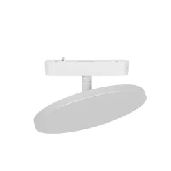 Lindby LED-skinnelampe Lumaro, hvit, aluminium, 48V, dimbar