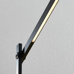 Lindby LED-skrivebordslampe Loretta, 43 cm, svart, CCT Clearance