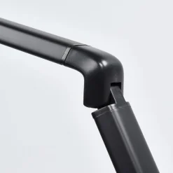 Lindby LED-skrivebordslampe Kuno, svart, USB, berøringsdimmer Best