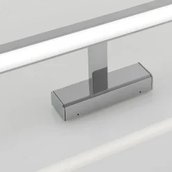 Lindby LED-speillampe Jukka, 60 cm, krom, metall, IP44