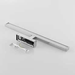Lindby LED-speillampe Jukka, 60 cm, krom, metall, IP44