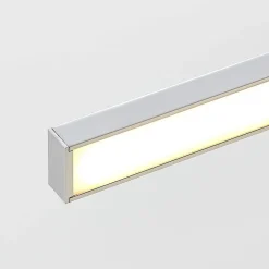 Lindby LED-speillampe Jukka, 120 cm, krom, metall, IP44| Vegglamper