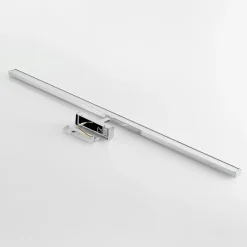 Lindby LED-speillampe Jukka, 120 cm, krom, metall, IP44| Vegglamper