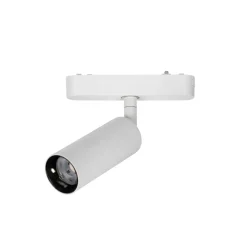 Lindby LED-spot 48 V Lumaro, hvit, Ø 4 cm, aluminium, dimbar| Skinnesystem
