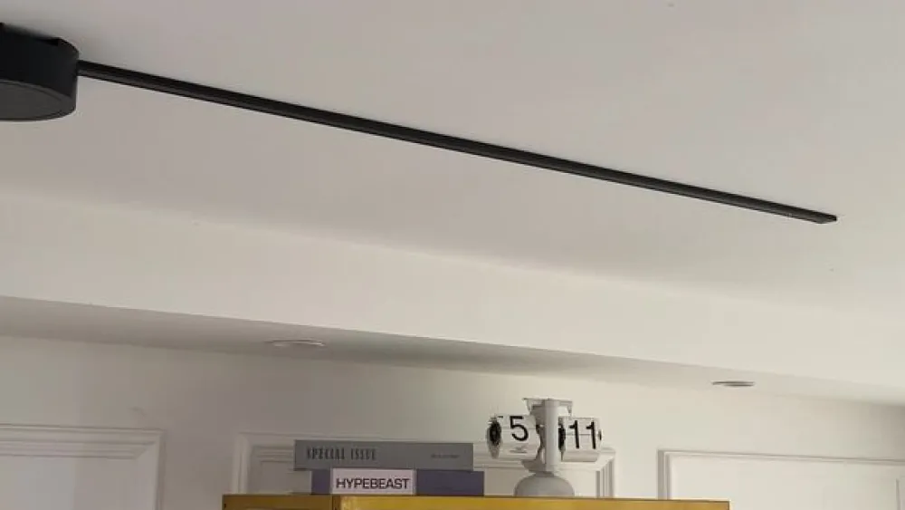 Lindby LED-spot 48 V Lumaro, svart, Ø 6,2 cm, dimbar| Skinnesystem