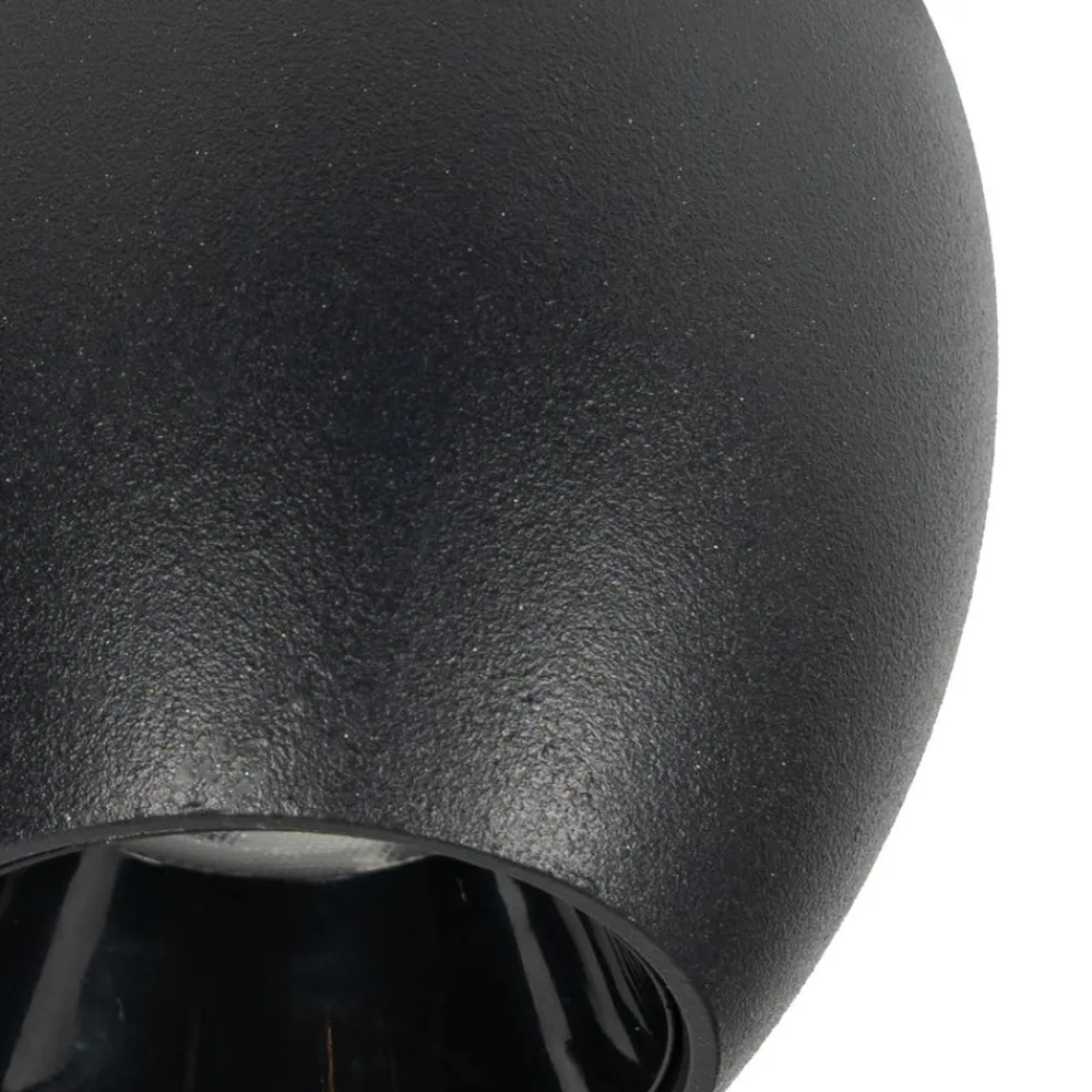 Lindby LED-spot 48 V Lumaro, svart, Ø 6,2 cm, dimbar| Skinnesystem