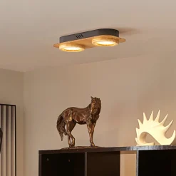 Lindby LED-spot Joren, tre, 38 x 16 cm, 2 lyskilder, 3 000 K Clearance