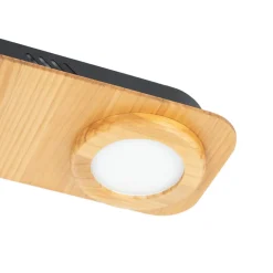 Lindby LED-spot Joren, tre, 38 x 16 cm, 2 lyskilder, 3 000 K Clearance