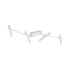 Lindby LED-spotlight Eldrin, hvit, 4 lyskilder, lyslist| Led-Innendørs|Spotter I Tak