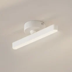 Lindby LED-spotlight Eldrin, hvit, 1 lyskilde, lyslist Outlet