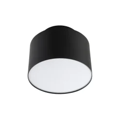Lindby LED-spotlight Nivoria, 11 x 9 cm, svart, metall Outlet