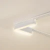Lindby LED-stripe 48 V Lumaro,hvit,L-form,plast,dimbar| Skinnesystem