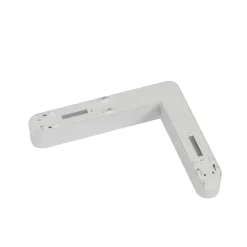 Lindby LED-stripe 48 V Lumaro,hvit,L-form,plast,dimbar| Skinnesystem