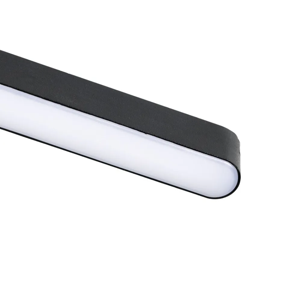 Lindby LED-stripe 48 V Lumaro,svart,20W,plast,dimbar| Skinnesystem