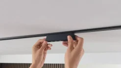 Lindby LED-stripe 48 V Lumaro,svart,6 punkter,2,5cm,dimbar| Skinnesystem