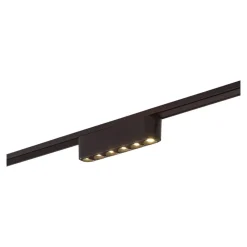 Lindby LED-stripe 48V Lumaro, svart,6 punkter,2,4cm,dimbar