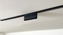 Lindby LED-stripe 48V Lumaro,svart,6 punkter,roterbar,dimbar| Skinnesystem