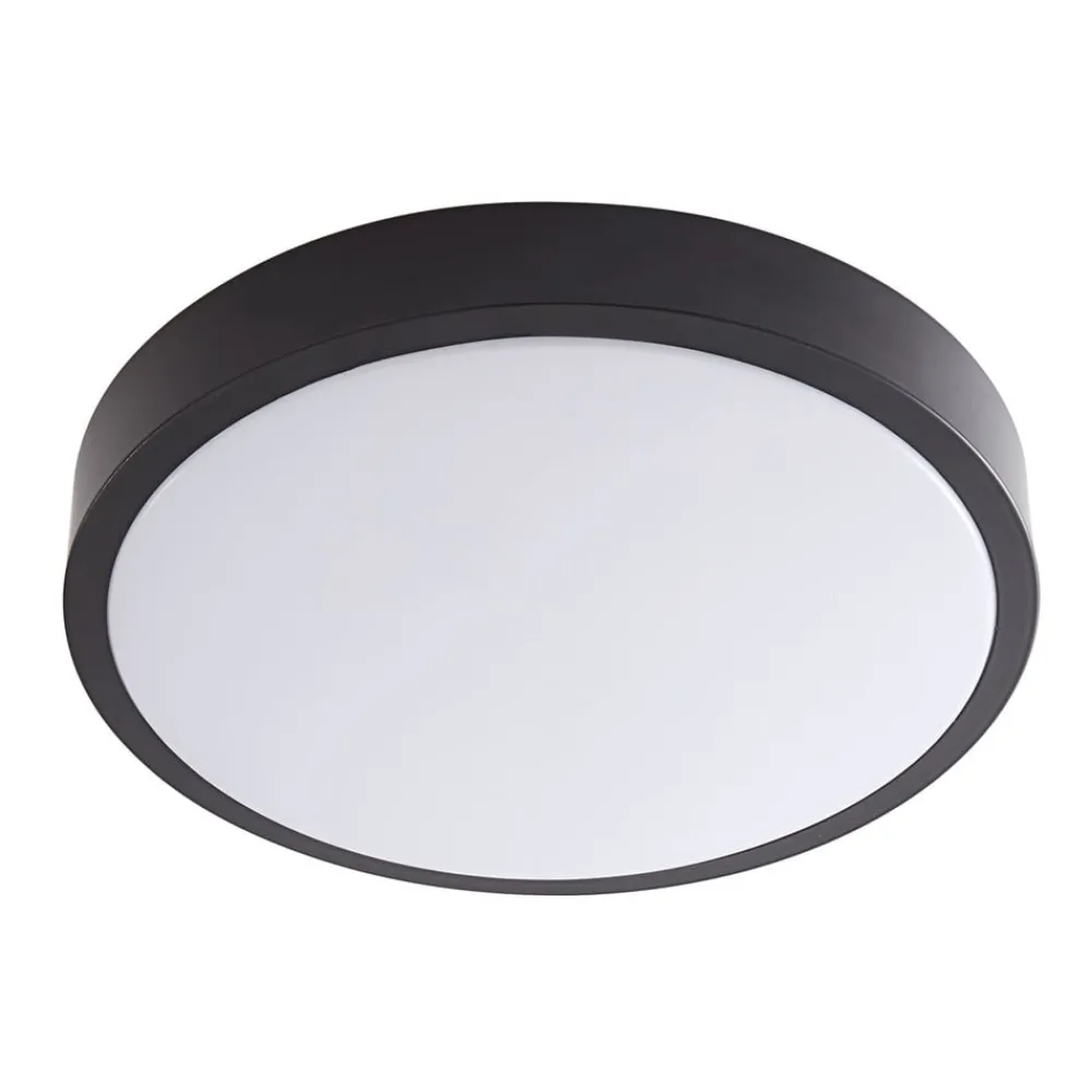 Lindby LED-taklampe Ashen, 3000 K. hvit, plast| Led-Innendørs