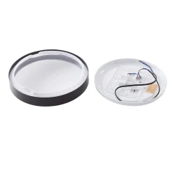 Lindby LED-taklampe Ashen, 3000 K. hvit, plast| Led-Innendørs