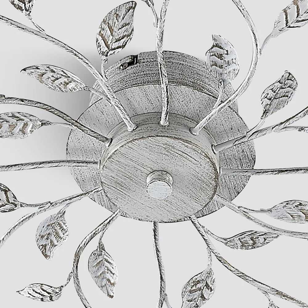 Lindby LED-taklampe Bolonia, bronse/hvit, Ø 80 cm New