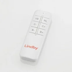 Lindby LED-taklampe Caitlin, antrasitt, metall, 105 cm Best