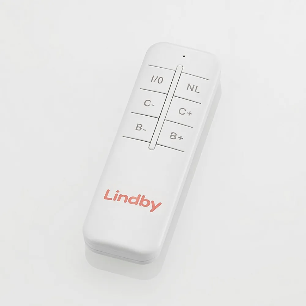 Lindby LED-taklampe Caitlin, antrasitt, metall, 105 cm Best