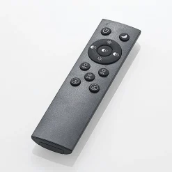 Lindby LED-taklampe Ellamina, Ø 60 cm, antrasitt, tekstil| Led-Innendørs|Taklamper