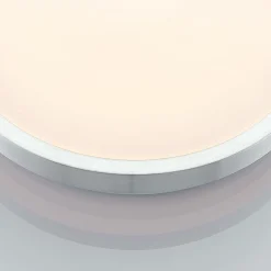 Lindby LED-taklampe Emelie, Ø 35 cm, aluminiumsfarget, metall Outlet