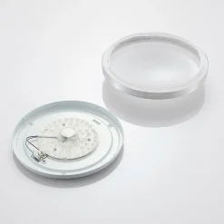 Lindby LED-taklampe Emelie, Ø 35 cm, aluminiumsfarget, metall Outlet