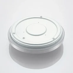 Lindby LED-taklampe Emelie, Ø 35 cm, aluminiumsfarget, metall Outlet