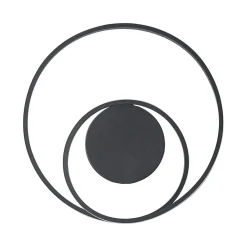 Lindby LED-taklampe Emisua, svart, CCT, dimbar Online