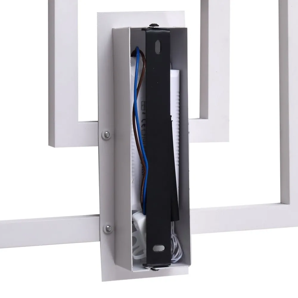 Lindby LED-taklampe Madamo, hvit, 30 cm, 3000K| Led-Innendørs