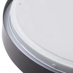 Lindby LED-taklampe Medon, Ø 38 cm, svart, IP44, metall Sale