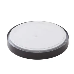 Lindby LED-taklampe Medon, Ø 38 cm, svart, IP44, metall Sale