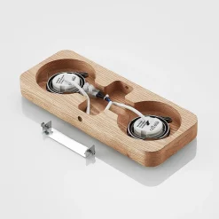 Lindby LED-taklampe Mikari, 30 cm, tre, svingbar| Design- Og Hotellbelysning|Led-Innendørs