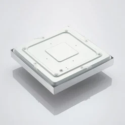 Lindby LED-taklampe Mirco, 32 cm, kantet, aluminium| Design- Og Hotellbelysning