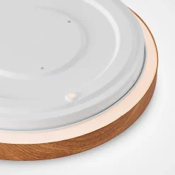 Lindby LED-taklampe Mynte, Ø30cm, treutseende, plast| Led-Innendørs|Taklamper