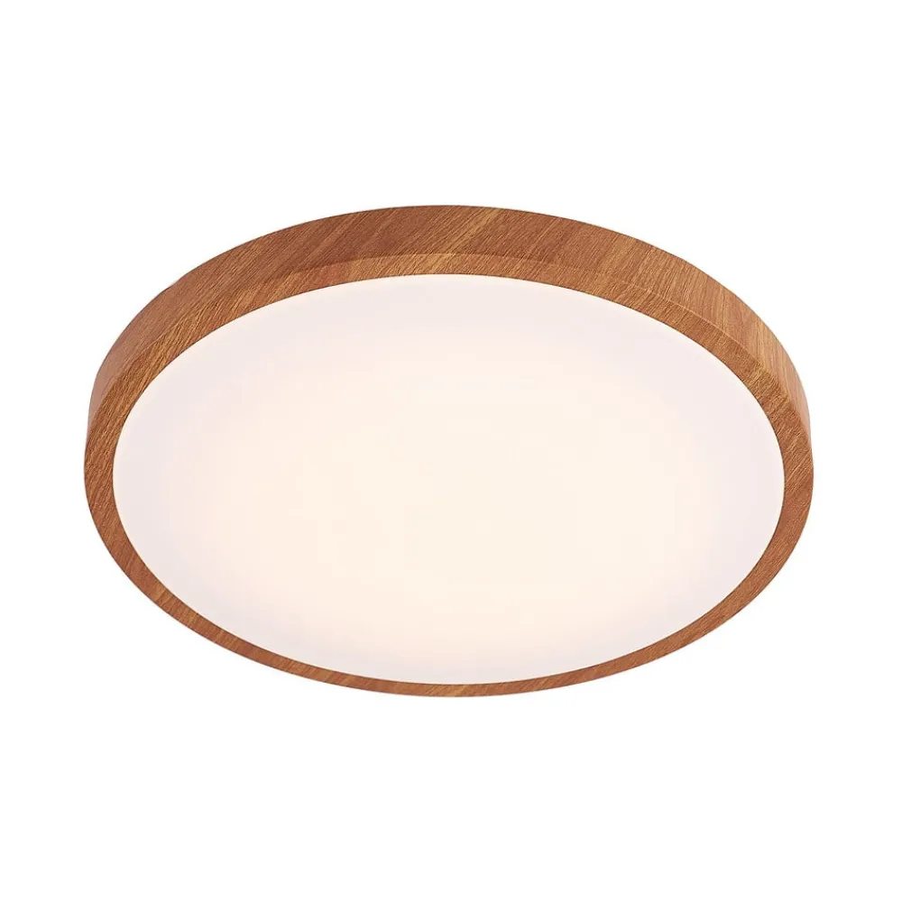 Lindby LED-taklampe Mynte, Ø43cm, treutseende, plast| Led-Innendørs