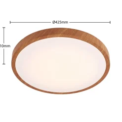 Lindby LED-taklampe Mynte, Ø43cm, treutseende, plast| Led-Innendørs