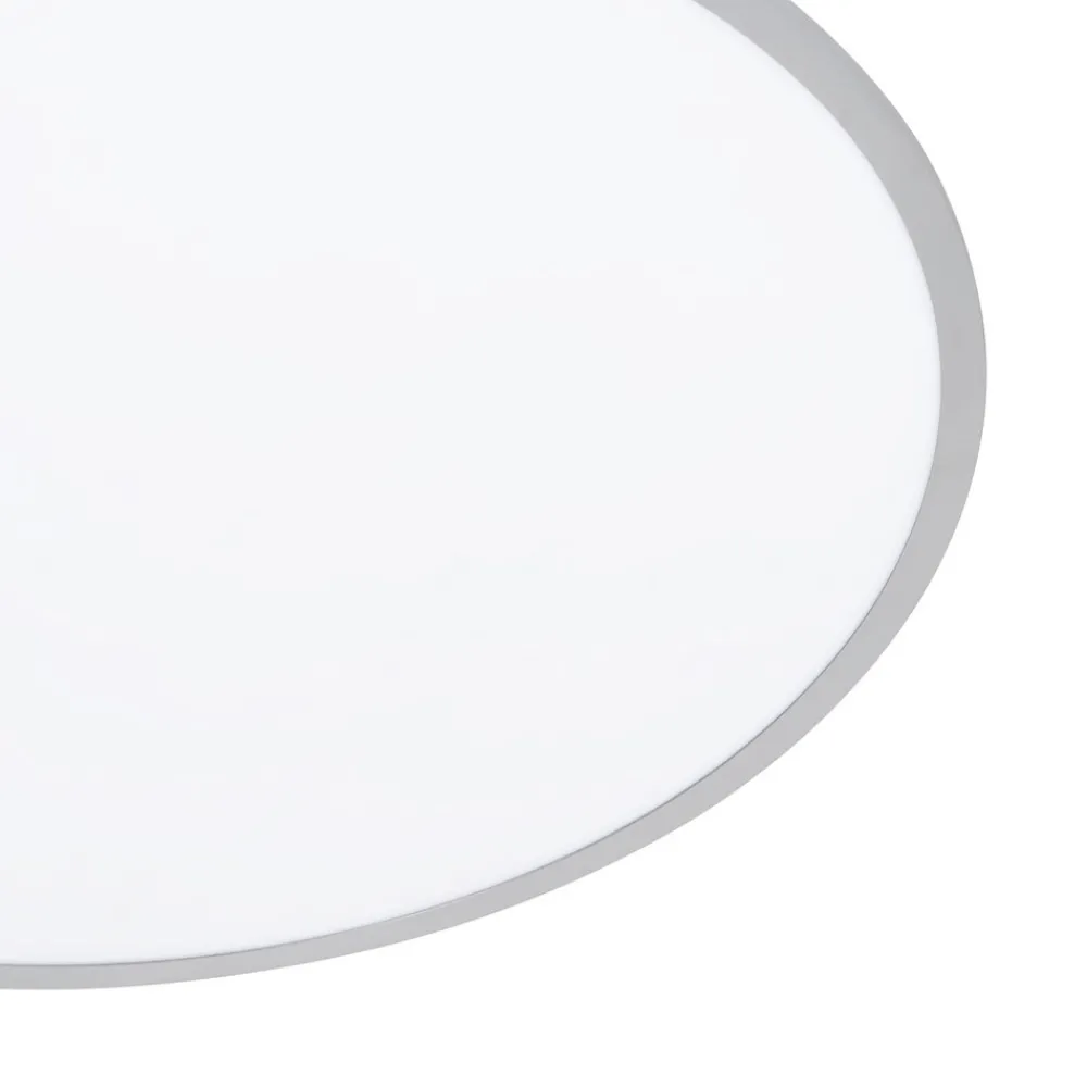 Lindby LED-taklampe Narima, CCT, Ø 80 cm, sølv Outlet