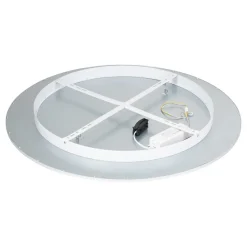 Lindby LED-taklampe Narima, CCT, Ø 80 cm, sølv Outlet