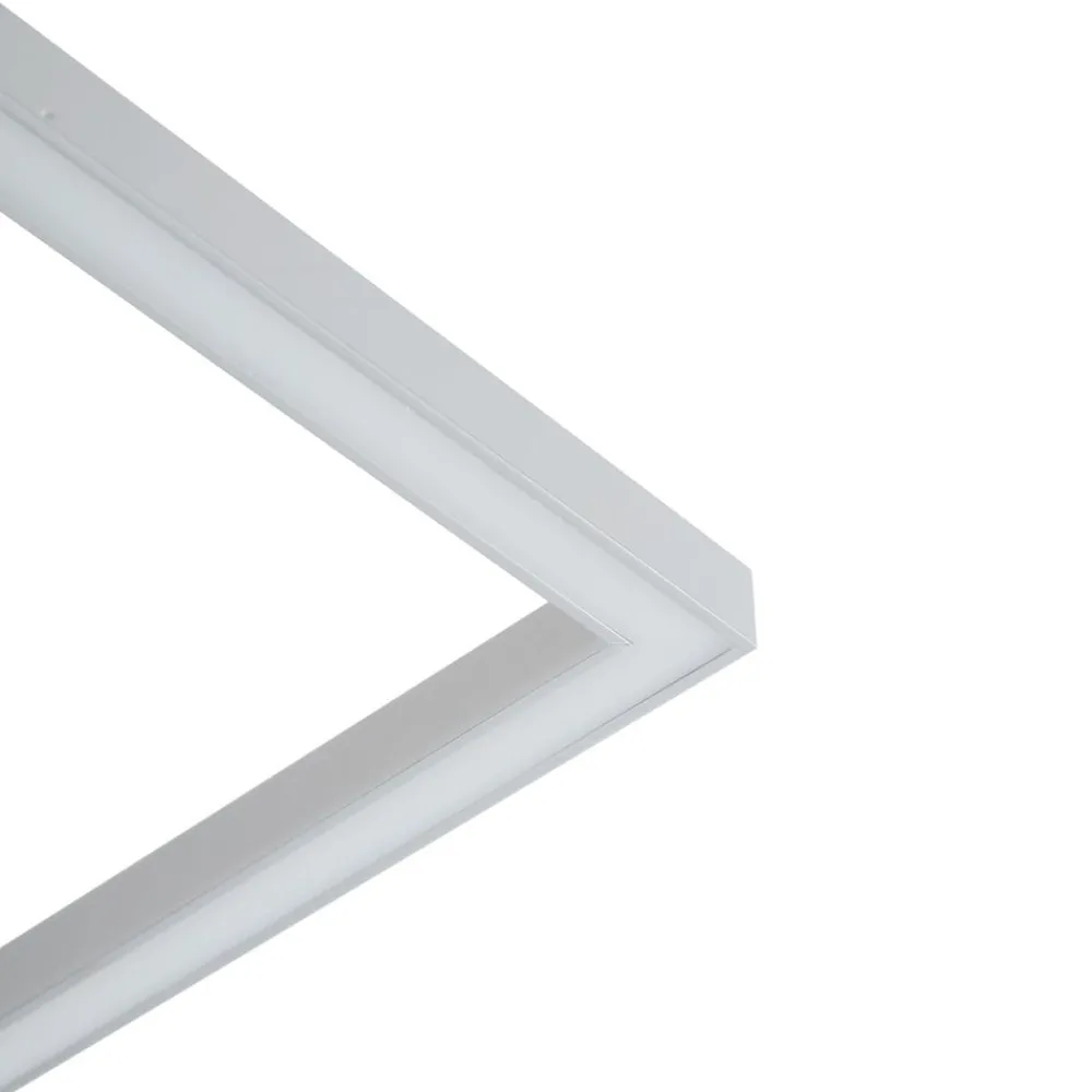 Lindby LED-taklampe Panja, 50 cm, kromfarget, jern| Design- Og Hotellbelysning|Led-Innendørs