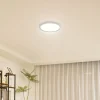 Lindby LED-taklampe Pravin, Ø 30 cm, CCT, hvit Discount