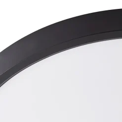 Lindby LED-taklampe Pravin, Ø 23 cm, 3000 K, svart Discount