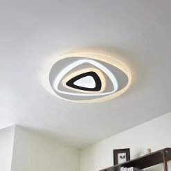 Lindby LED-taklampe Rebeka, Ø 70 cm, CCT, fjernkontroll New