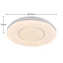 Lindby LED-taklampe Robini, Ø 48 cm, CCT, dimbar Discount